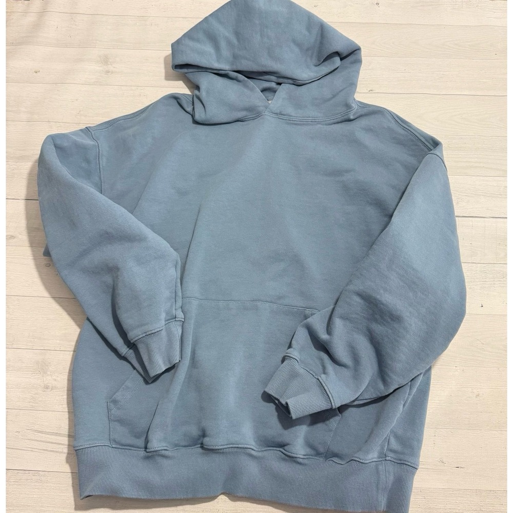 Riflessi light blue hooded sweatshirt size medium